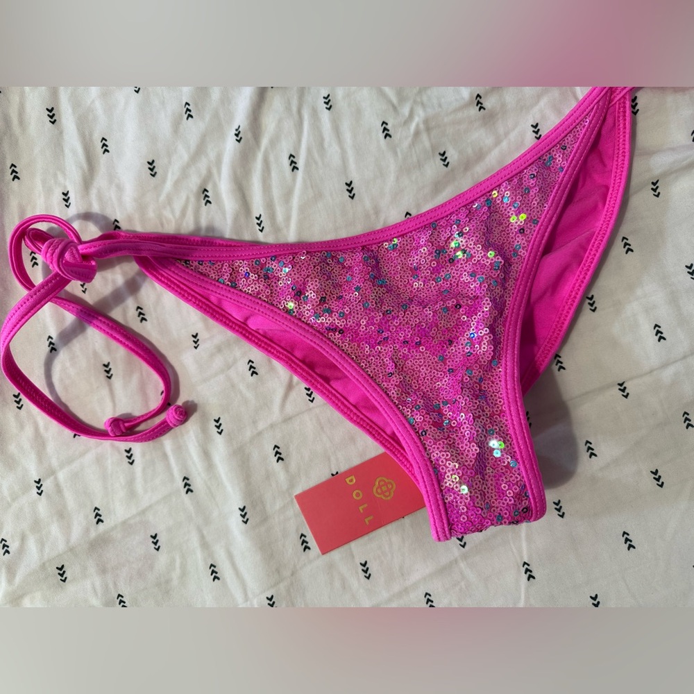 💕DOLL Malibu Sequin Classic Crunch💕 - Picture 2 of 7
